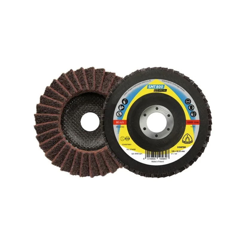 SMT800 Klingspor lamelni disk za poliranje fini 115x22.23mm SMT800 278497