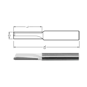 Makita ravno glodalo za utore 3x13x51 mm D-47379