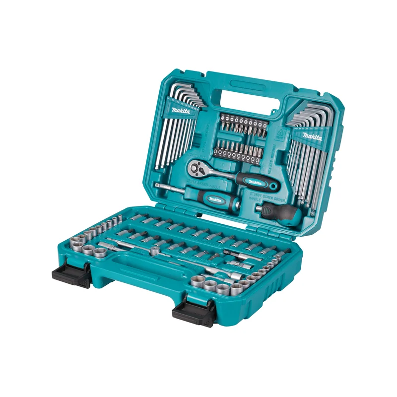 E-15752 Makita 91-dijelni set nasadnih ključeva i bitova u koferu E-15752
