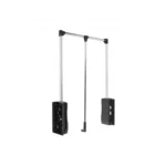 GTV garderobni lift sivi