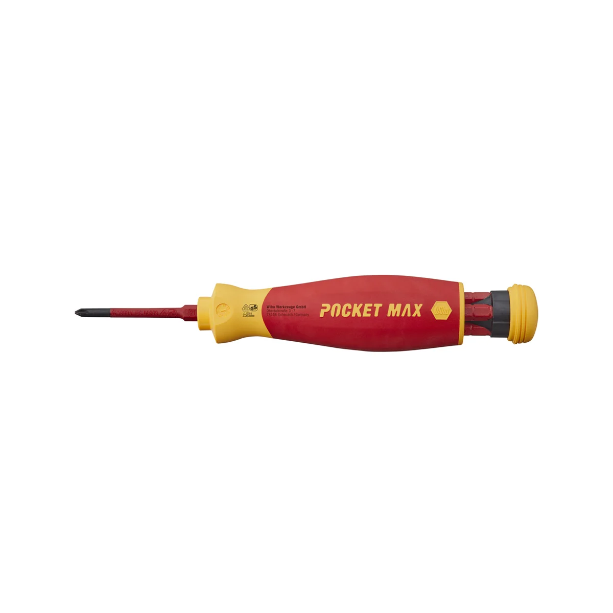 45296 Wiha odvijač sa izmjenjivim setom bitova PocketMax 45296