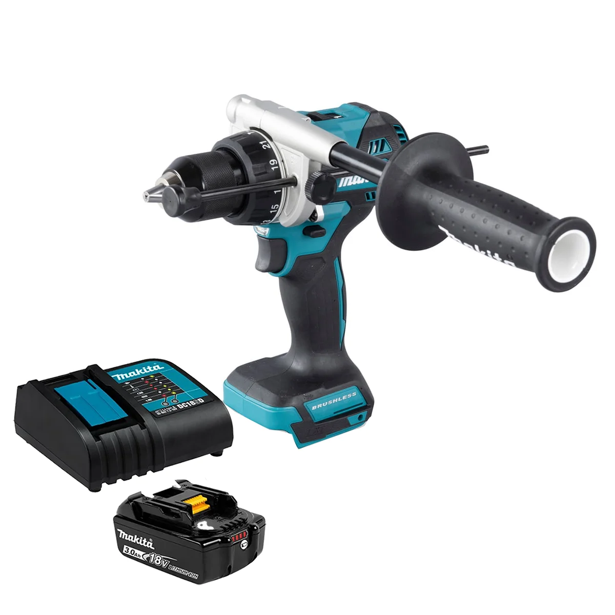 Makita aku udarna bušilica odvijač BRUSHLESS DHP486RF1 Makita aku udarna bušilica odvijač BRUSHLESS DHP486RF1