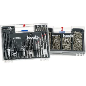 KWB 300-dijelni set burgija bitova i tiplova 423090