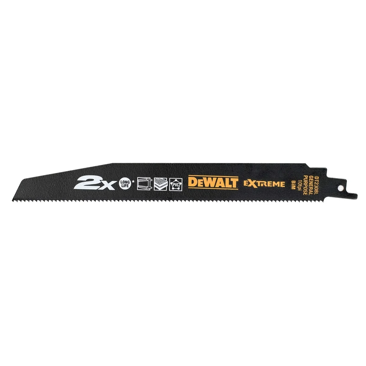 DeWalt pile za recipročnu pilu za metal EXTREME 228 mm DT2308L-QZ DeWalt pila za recipročnu pilu za metal EXTREME 228 mm DT2308L-QZ