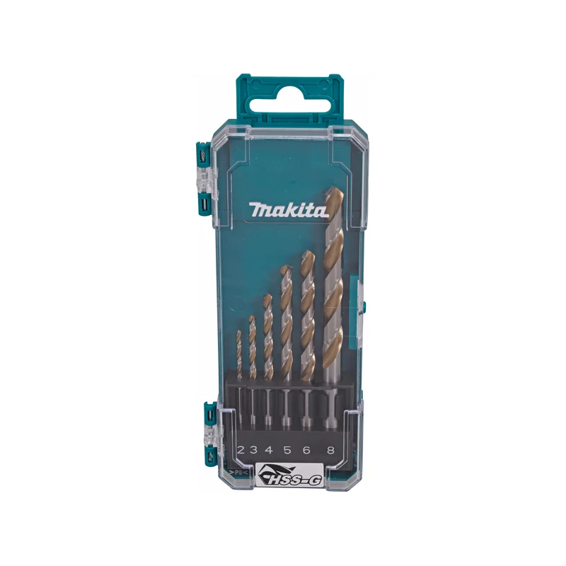 Makita 6-dijelni set burgija za metal HSS-G D-77241