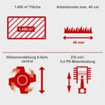 Scheppach motorni prozračivač travnjaka SC55P