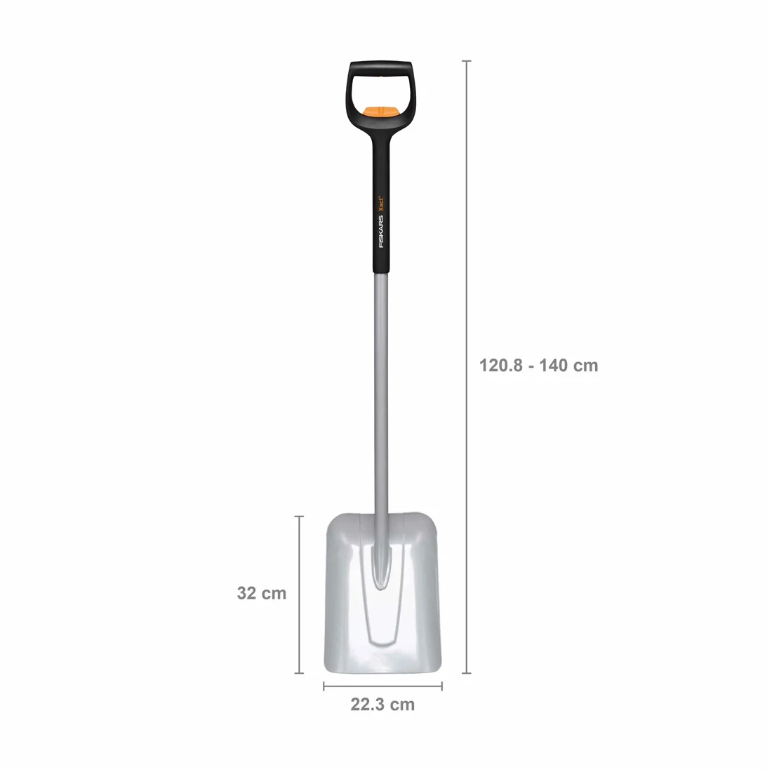 Fiskars teleskopska lopata Xact 1066734