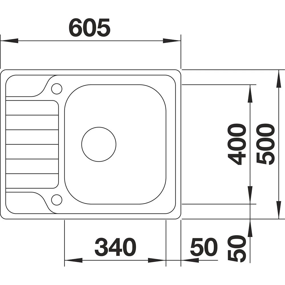 Blanco Dinas 45 S Mini