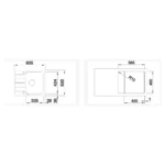 Blanco Lemis 45 S-IF Mini