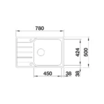 Blanco Lemis XL 6 S-IF Compact