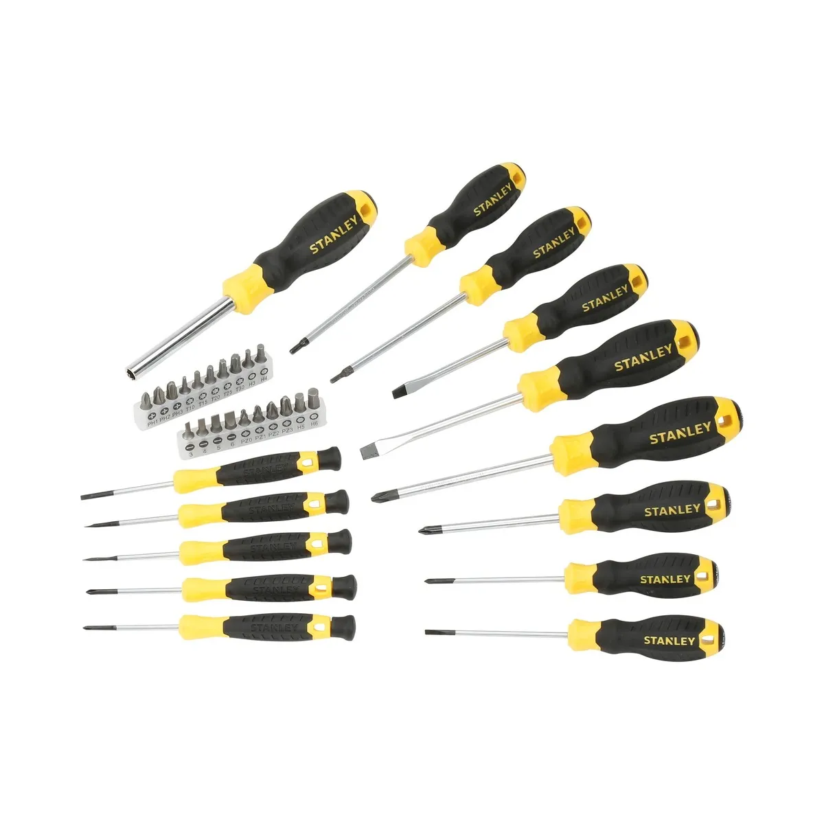 Stanley 34-dijelni set odvijača STHT0-62141