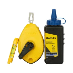 Stanley set krede za iscrtavanje konca 30m i libele Chalk Line Set 47-443