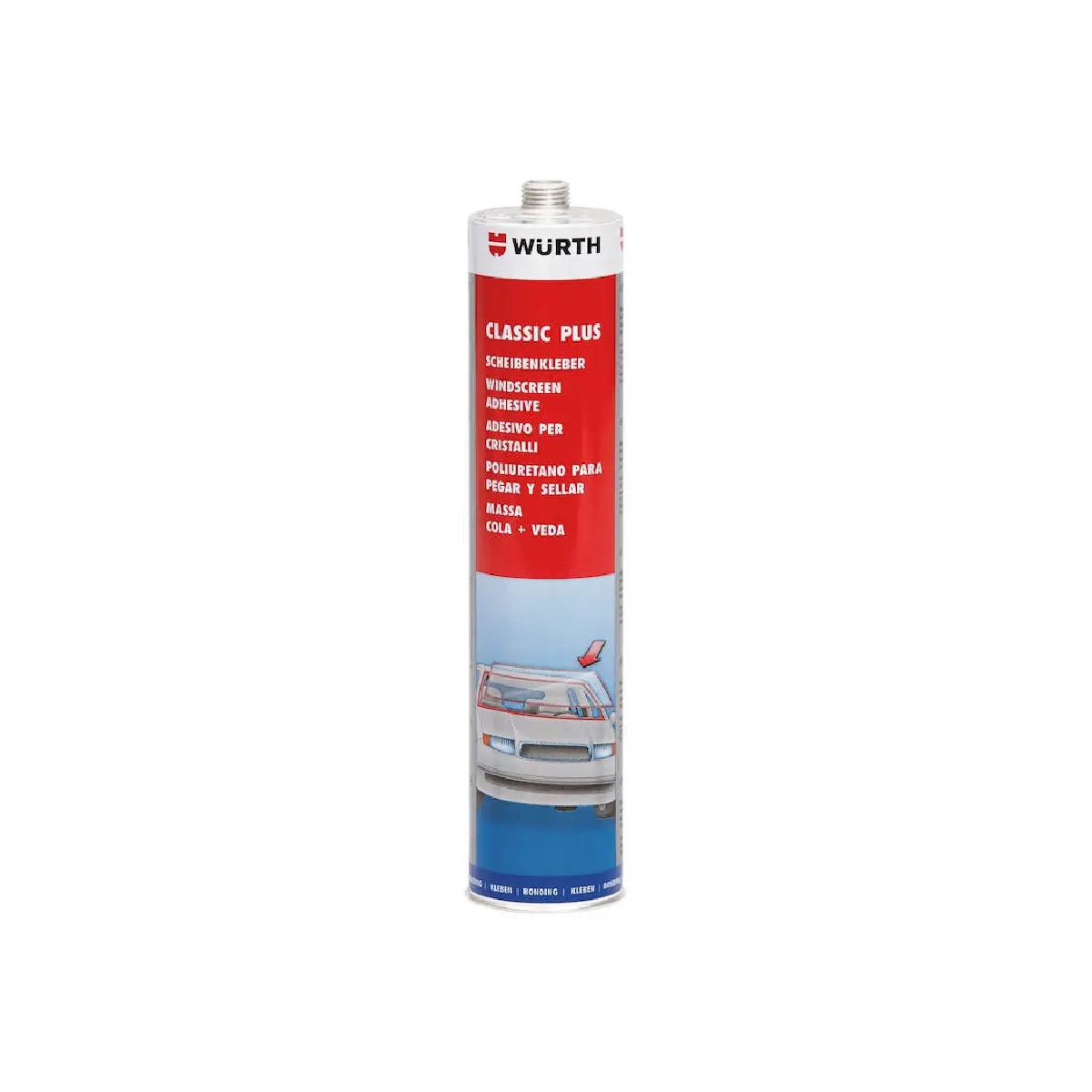 Wurth lijepak za vjetrobranska stakla CLASSIC PLUS 310 ml Wurth lijepak za vjetrobranska stakla CLASSIC PLUS 310 ml