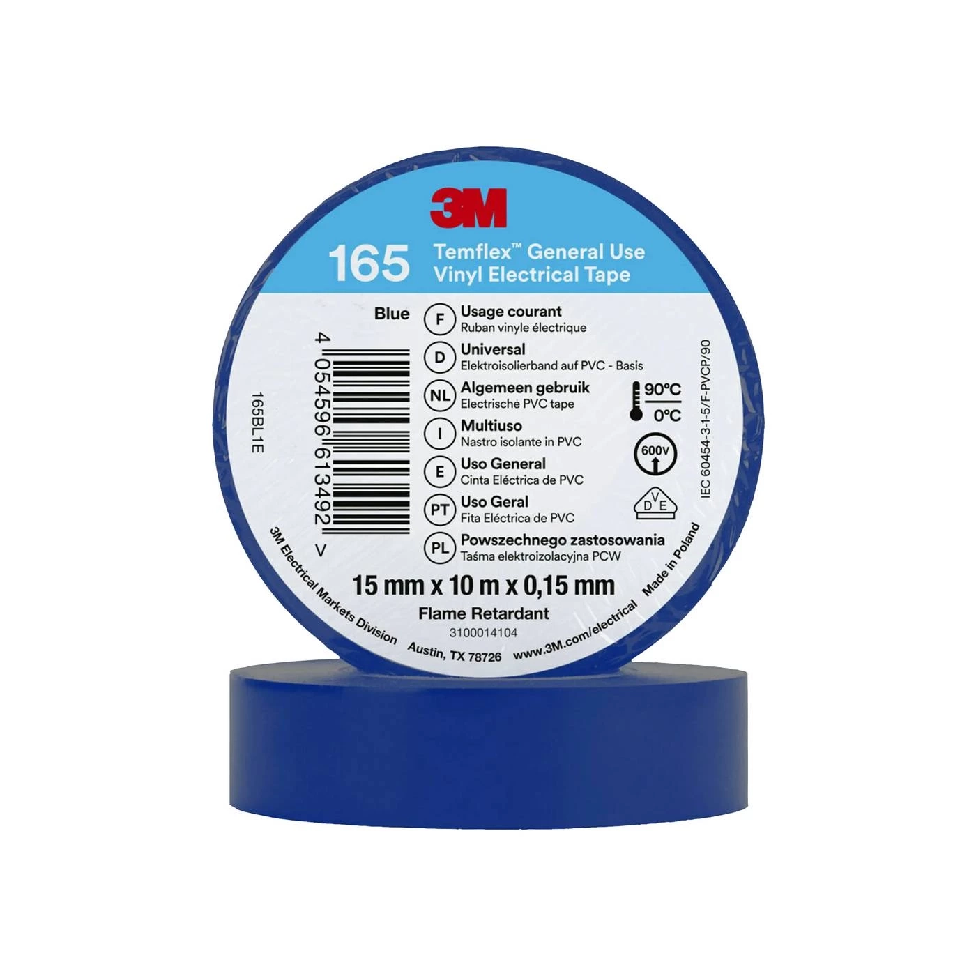 3M PVC traka 50 mm x 33 m Vinly Tape 764 (Kopiraj) - Plava