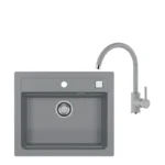 Alveus SET sudoper ATROX30 i slavina KATI - Concrete