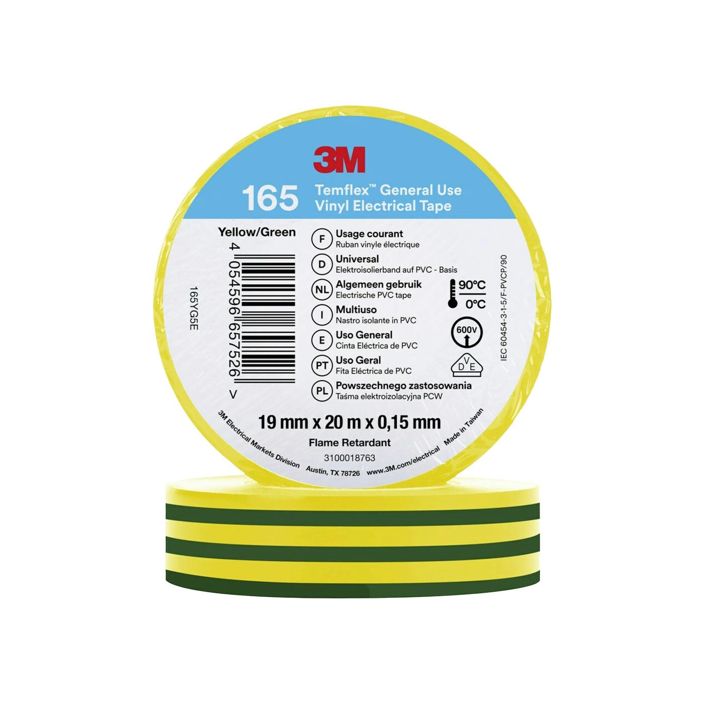 Temflex 3M PVC izolir traka 15 mm x 10 m x 0.15 mm Temflex (Kopiraj)