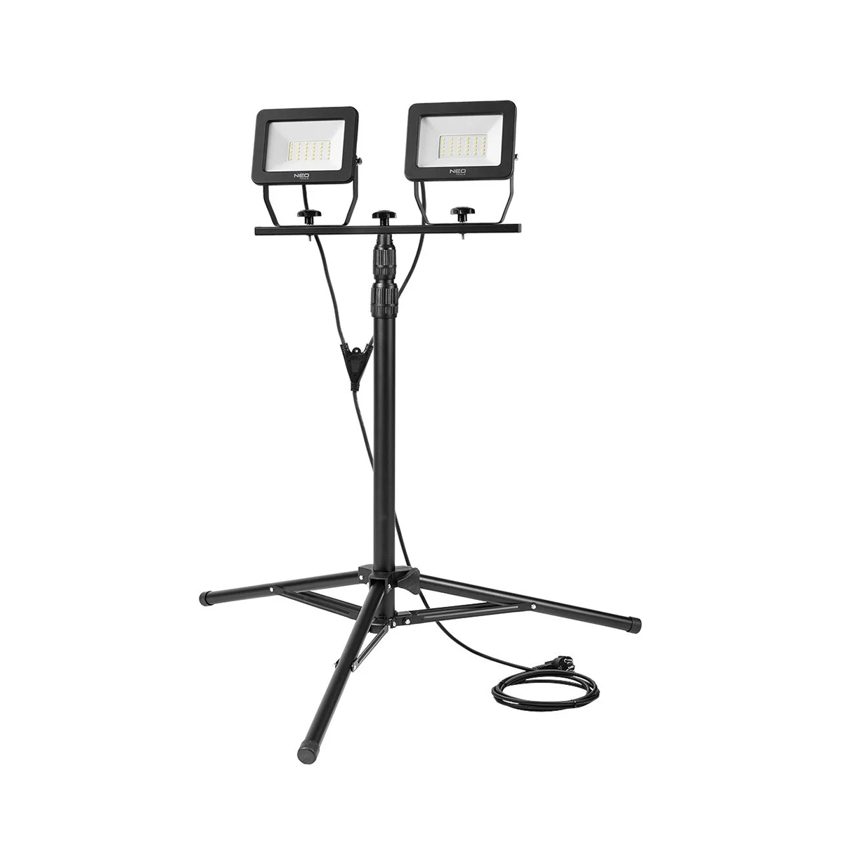 NEO Tools reflektor led sa tripod stalkom 2x50W 8500lm 6500K 99 062 NEO Tools reflektor led sa tripod stalkom 2x30W 5400lm 6500K 99-061 (Kopiraj)
