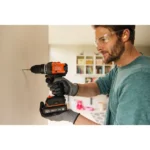 Black+Decker aku udarna bušilica odvijač BDCHD18BAFC-Q 18V 1.5Ah (Kopiraj)
