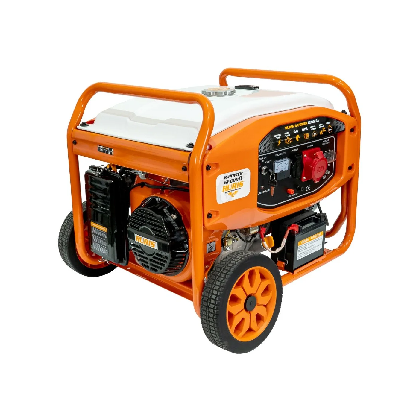 GE8000 RURIS benzinski agregat za struju R-Power GE7000 6.5 kW (Kopiraj)