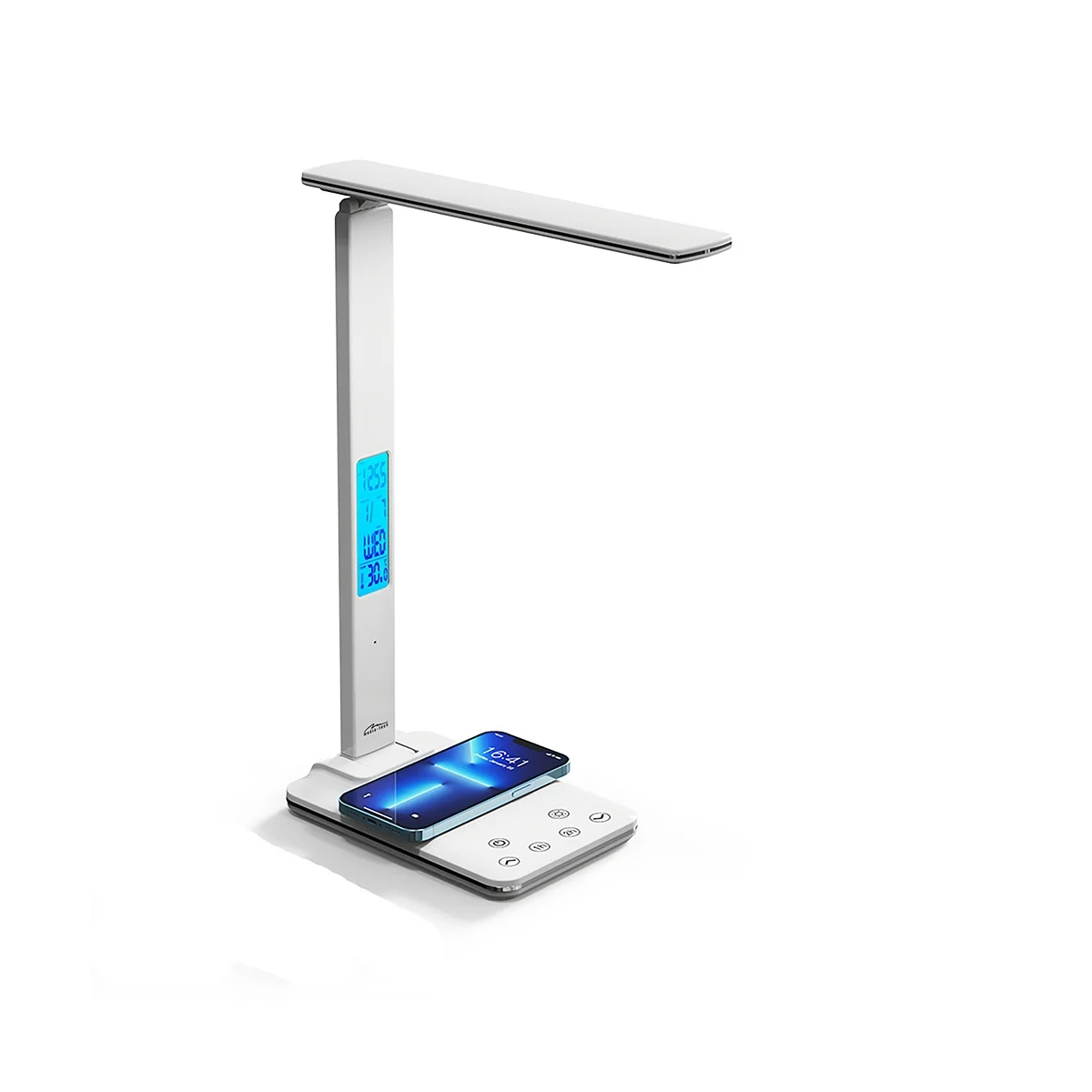Mediatech lED stona lampa 15W bežični QI punjač sat i termometar Mediatech inspekcijska endoskopska kamera MT4095 (Kopiraj)