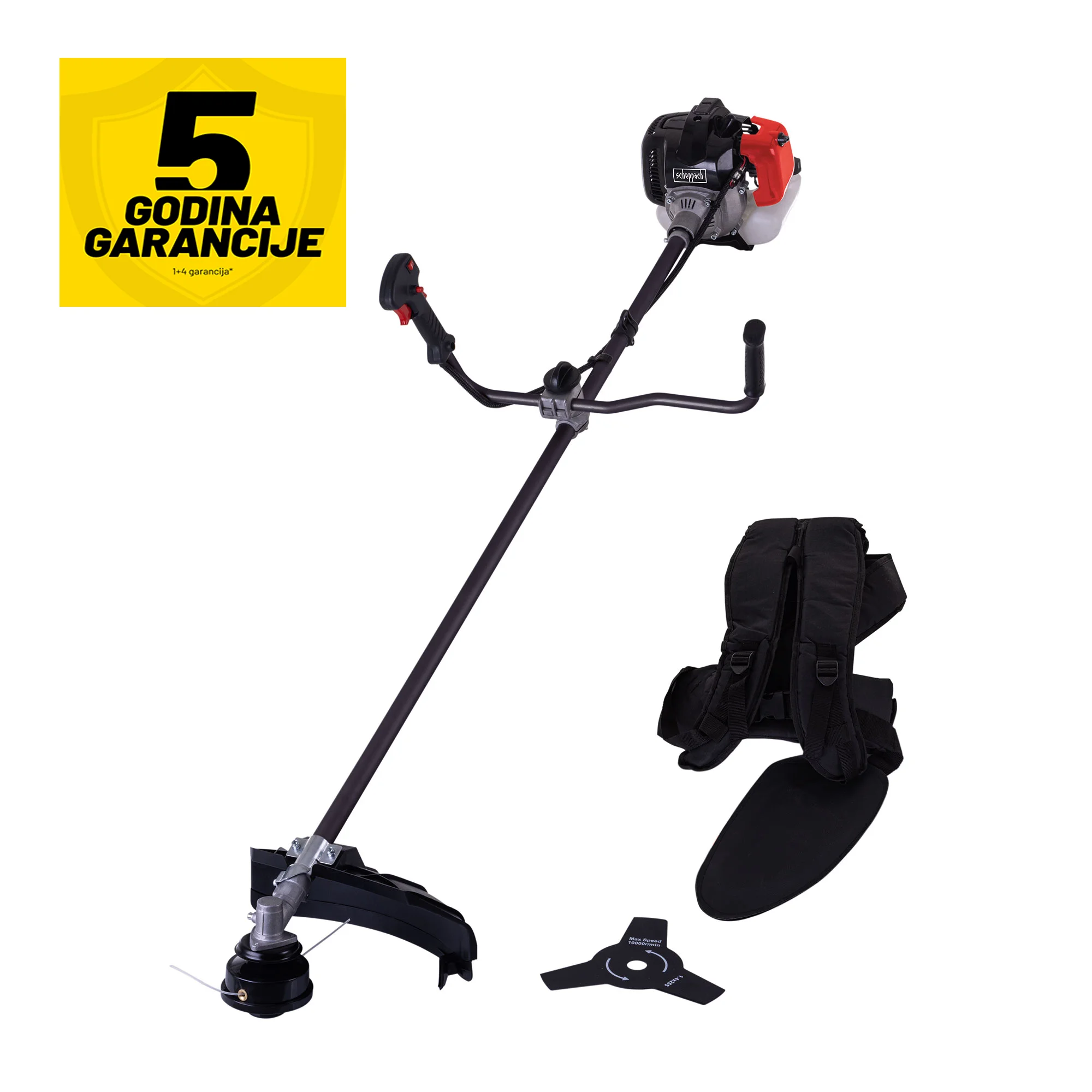 Scheppach motorni trimer za travu BMST52-PRO 1.9 KS