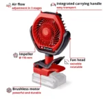 Einhell aku ventilator Power X-Change GE-CF 18/2200 Li - Solo (Kopiraj)