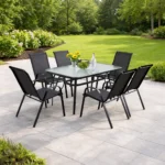 Expert baštenska garnitura SET 1 Valencia sto 120 x 70 x 70 cm i 6 stolica