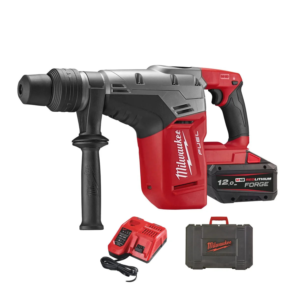Milwaukee aku udarna čekić bušilica SDS MAX M18 CHM 121C Milwaukee aku udarna čekić bušilica SDS-Plus M12 FHAC16-0X 16mm - Solo (Kopiraj)