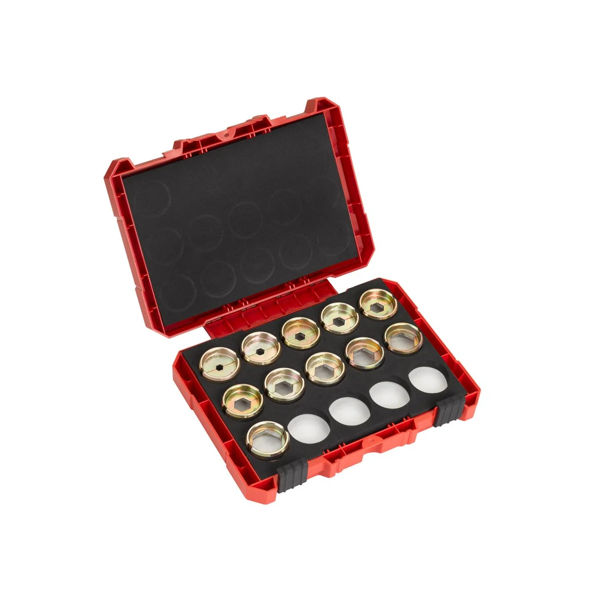 Milwaukee set matica za krimpovanje DIN22 Cu za M18 HCCT Milwaukee aku hidraulični stezač kablova 53 kN M18 HCCT-201C Kit (Kopiraj)