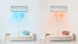 tcl airflow warmte lucht plaatje TCL klima uređaj TAC-12CHSD/XA73IFS – INVERTER (Kopiraj)