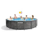 Intex bazen sa metalnom konstrukcijom Greywood Prism Frame Premium 457 x 122 cm - 26742NP