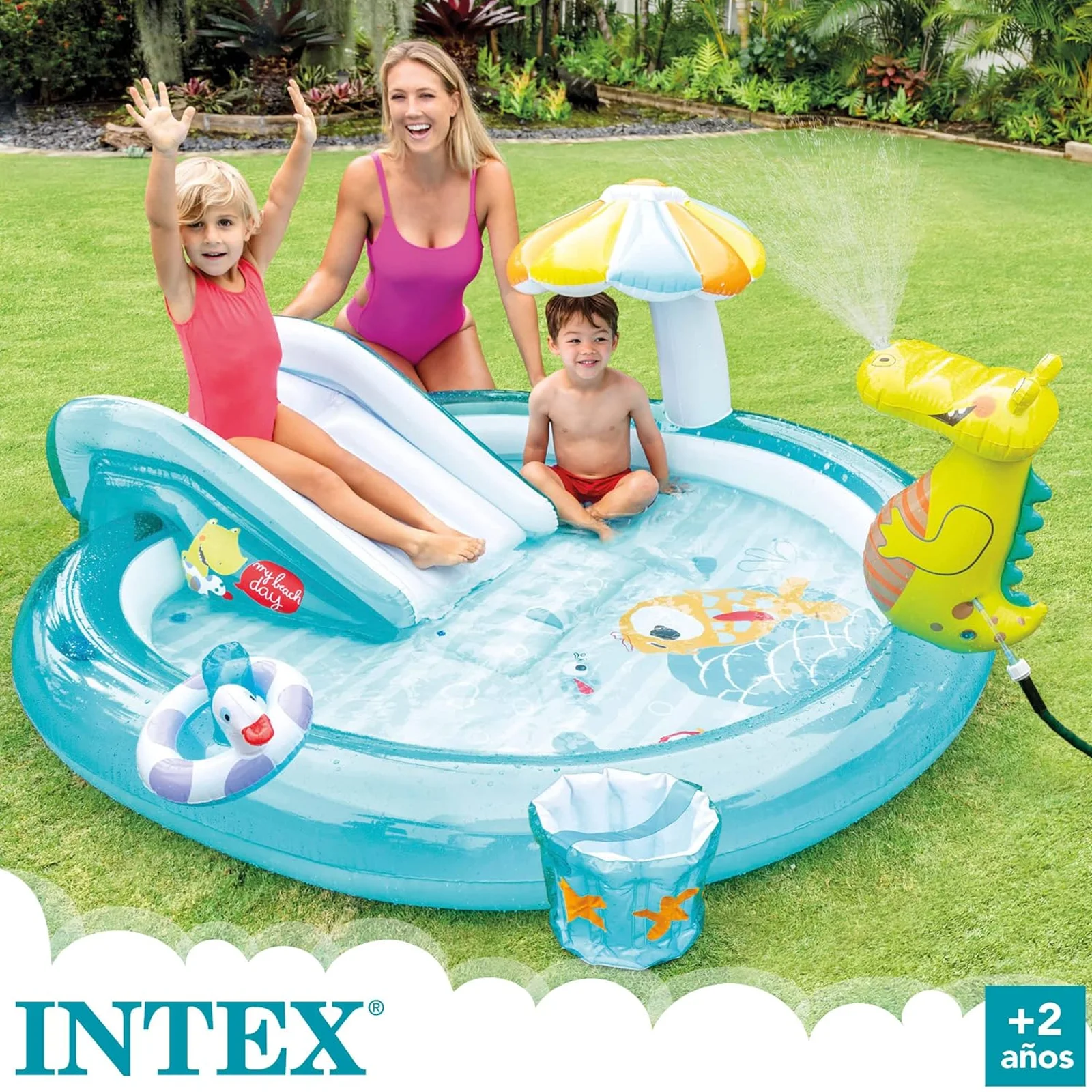 Intex bazen za djecu FISHING FUN PLAY CENTER 218x188x99cm 57162 (Kopiraj)