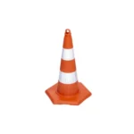 Signalni čunj plastični sa postoljem (Kopiraj) - 52 cm