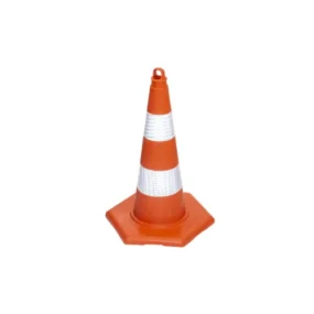 Signalni čunj plastični sa postoljem (Kopiraj) - 52 cm