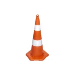 Signalni čunj plastični sa postoljem (Kopiraj) - 75 cm