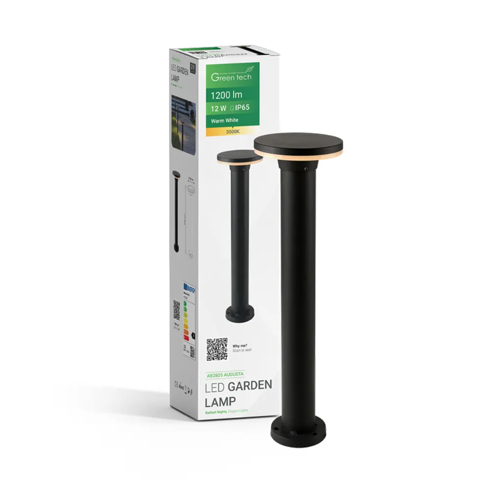 GreenTech AUGUSTA GreenTech vrtna svjetiljka SANDRO, E27, IP65 (Kopiraj)
