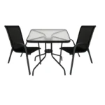 Baštenska garnitura SET 7 sto 60 x 70 cm i 2 stolice