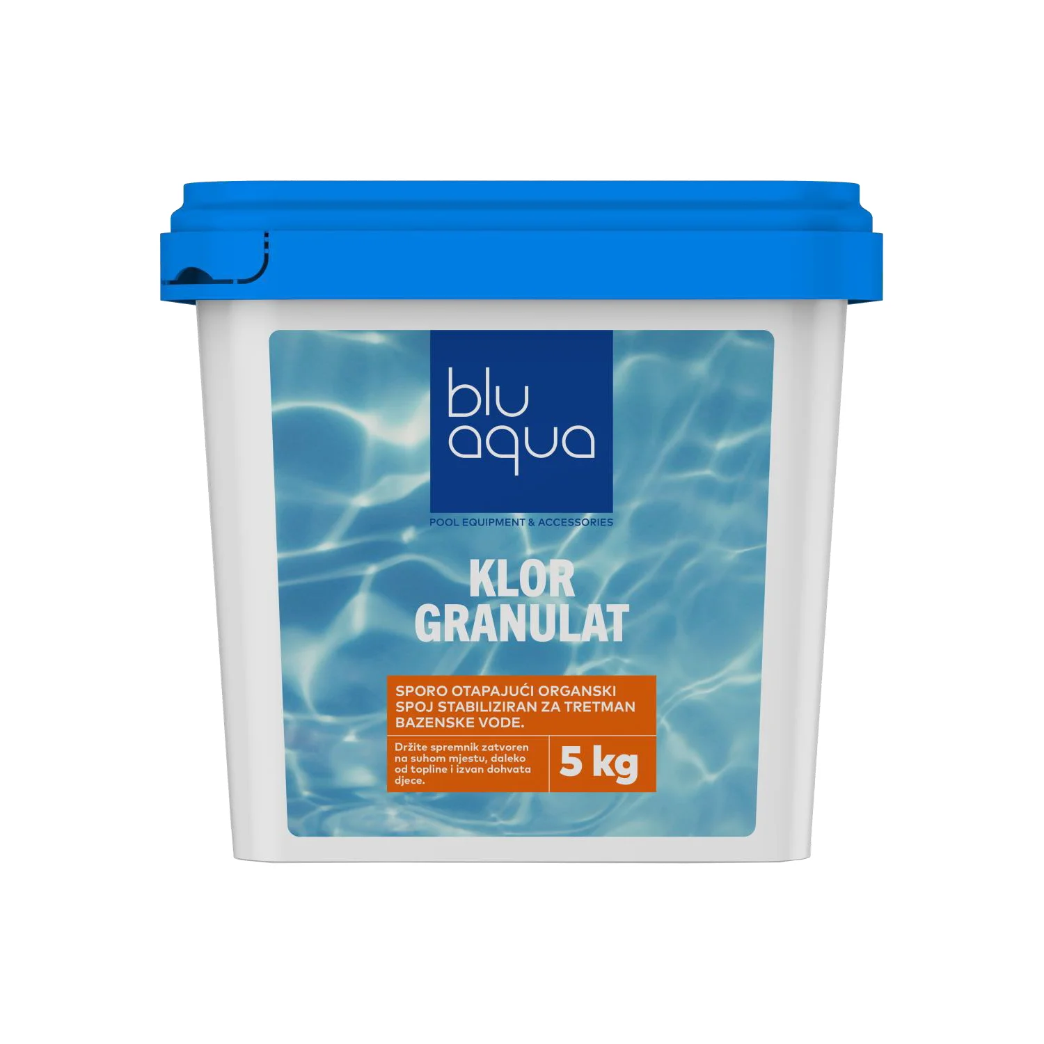 Bluaqva hlor granulat 5 kg Bluaqva hlor granulat 1 kg (Kopiraj)
