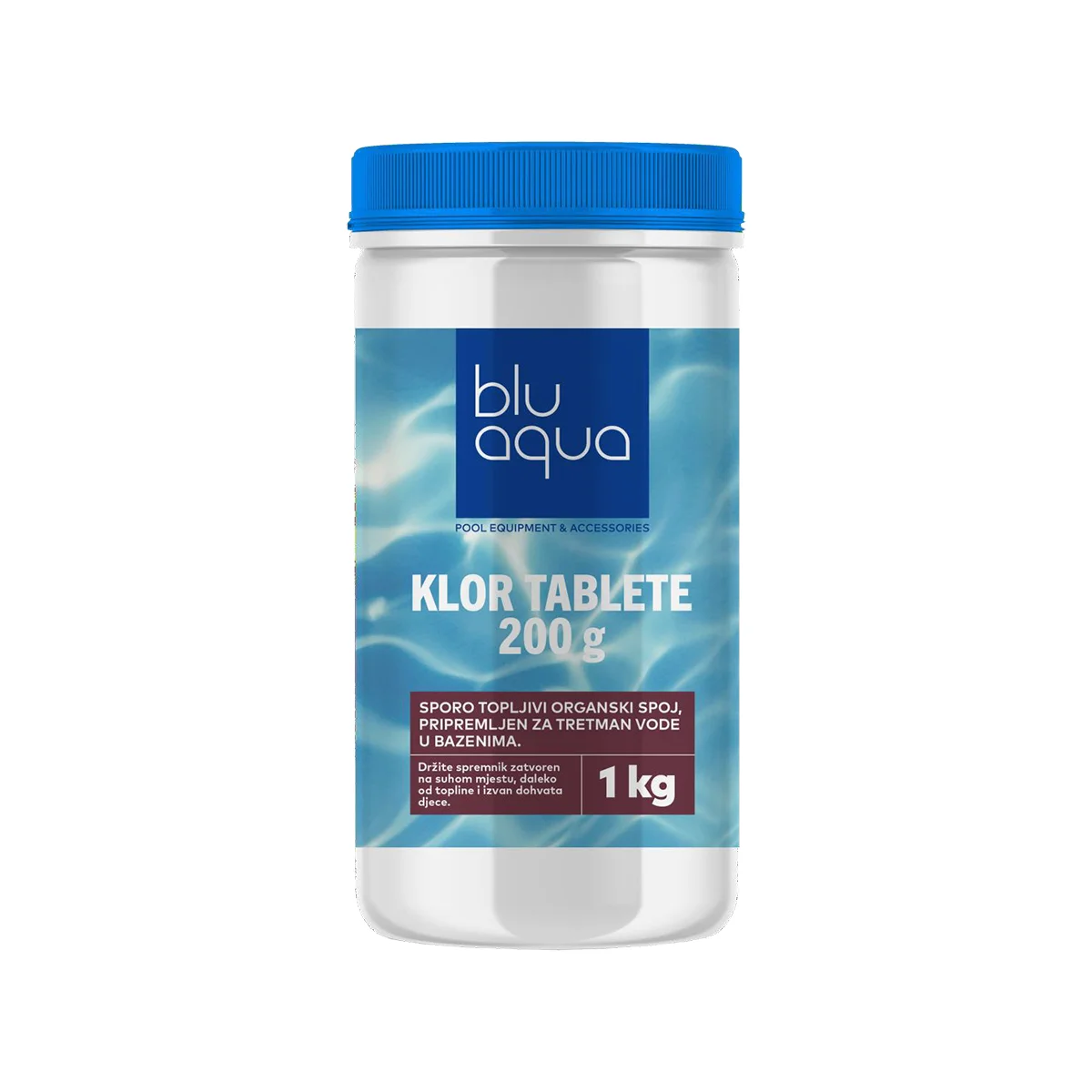 Bluaqva hlor tablete 1 kg Bluaqva hlor tablete 1 kg