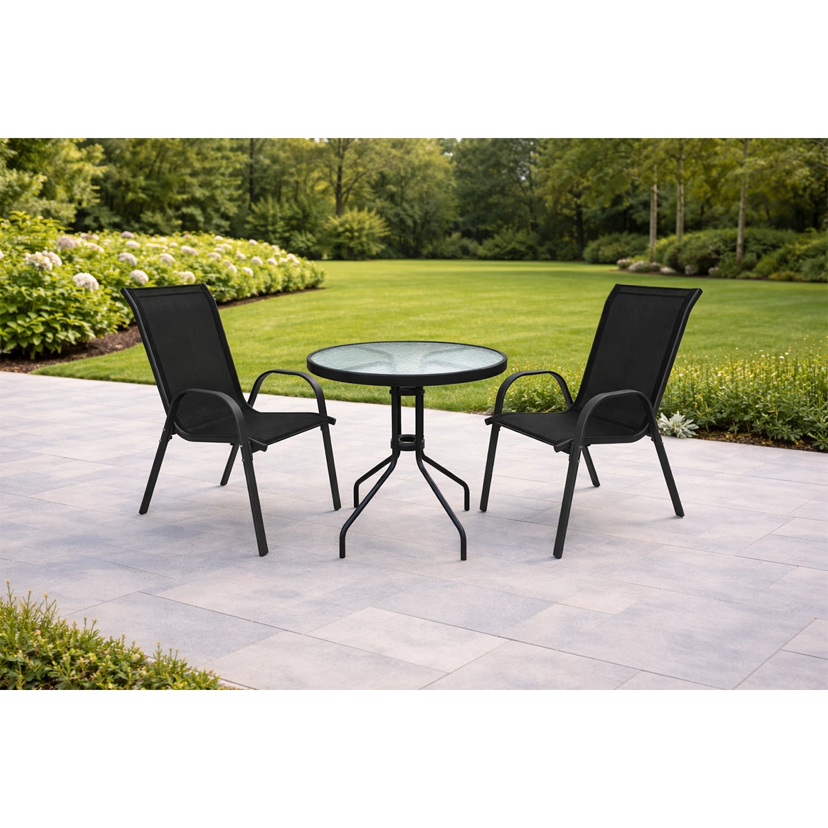 Expert baštenska garnitura SET 7 Valencia sto 60  x 70 cm i 2 stolice