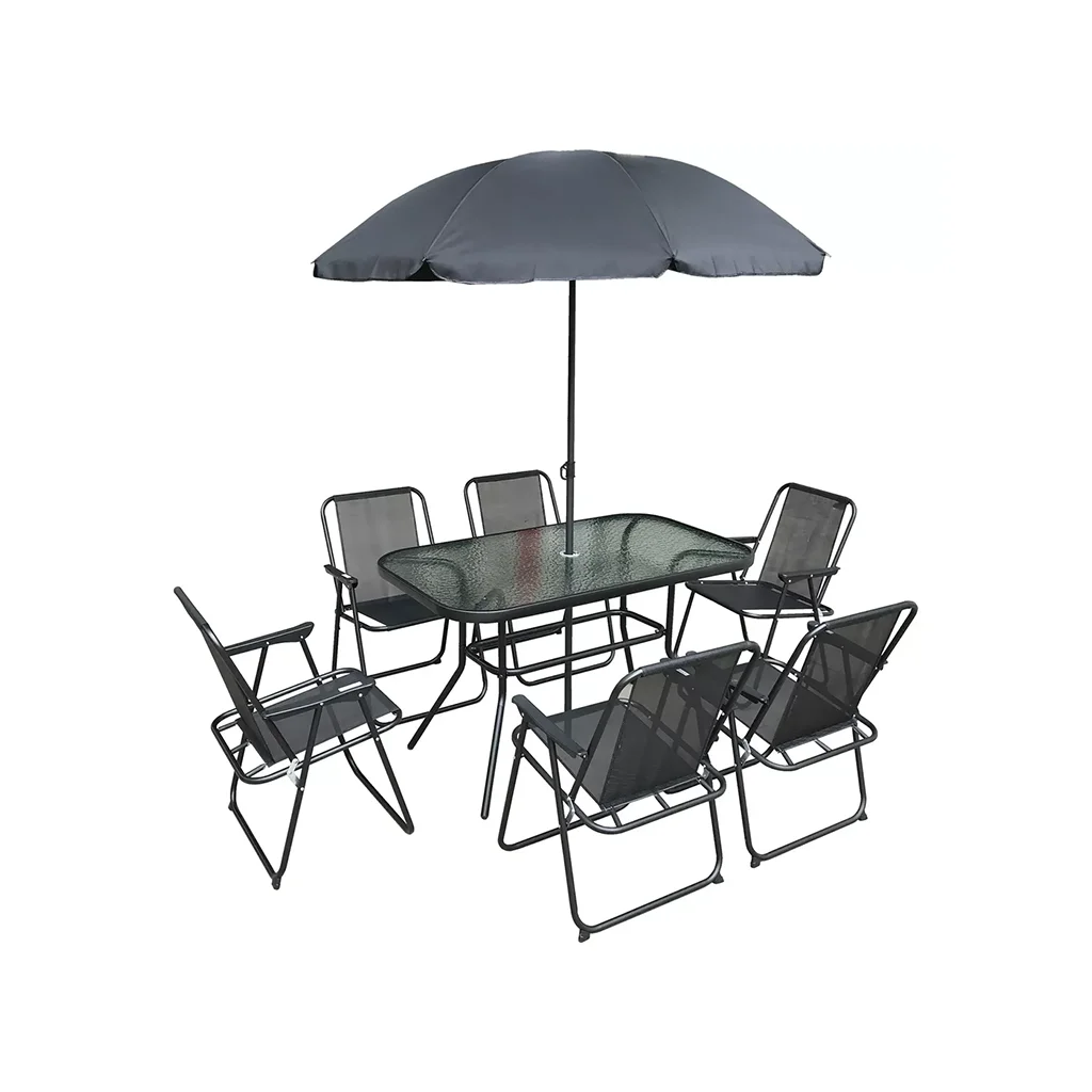 Expert baštenska garnitura sto 120 x 70 x 70 cm i 6 stolica sa suncobranom Vienna Baštenska garnitura SET 2 sto 150 x 90 x 70 cm i 6 stolica (Kopiraj)