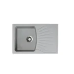 Metalac sudoper xQuadro Plus - Siva
