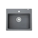 Metalac sudoper xQuadro 60 (Kopiraj) - Siva
