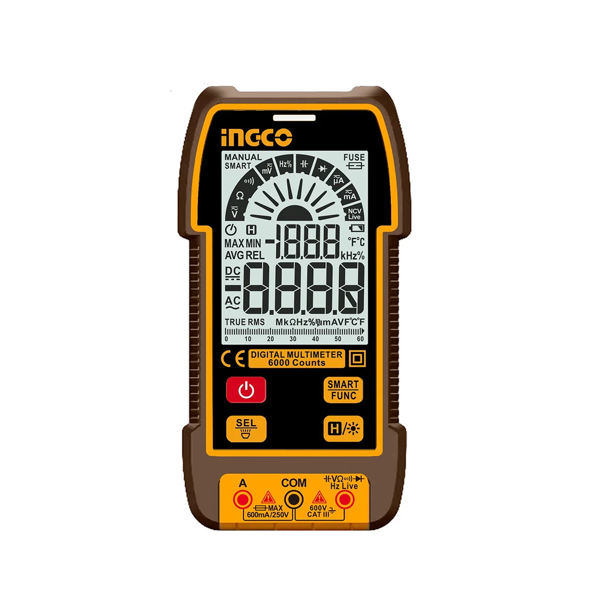INGCO digitalni multimetar DM16004 INGCO digitalni multimetar 200V/600V 10A DM200 (Kopiraj)