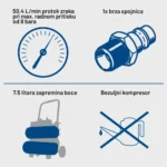 Scheppach kompresor za vazduh HC06 6L (Kopiraj)