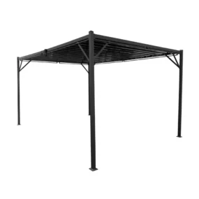 Ruris metalna tenda Pergola 295395 sa ručno podesivim krovom - 395x295x220cm
