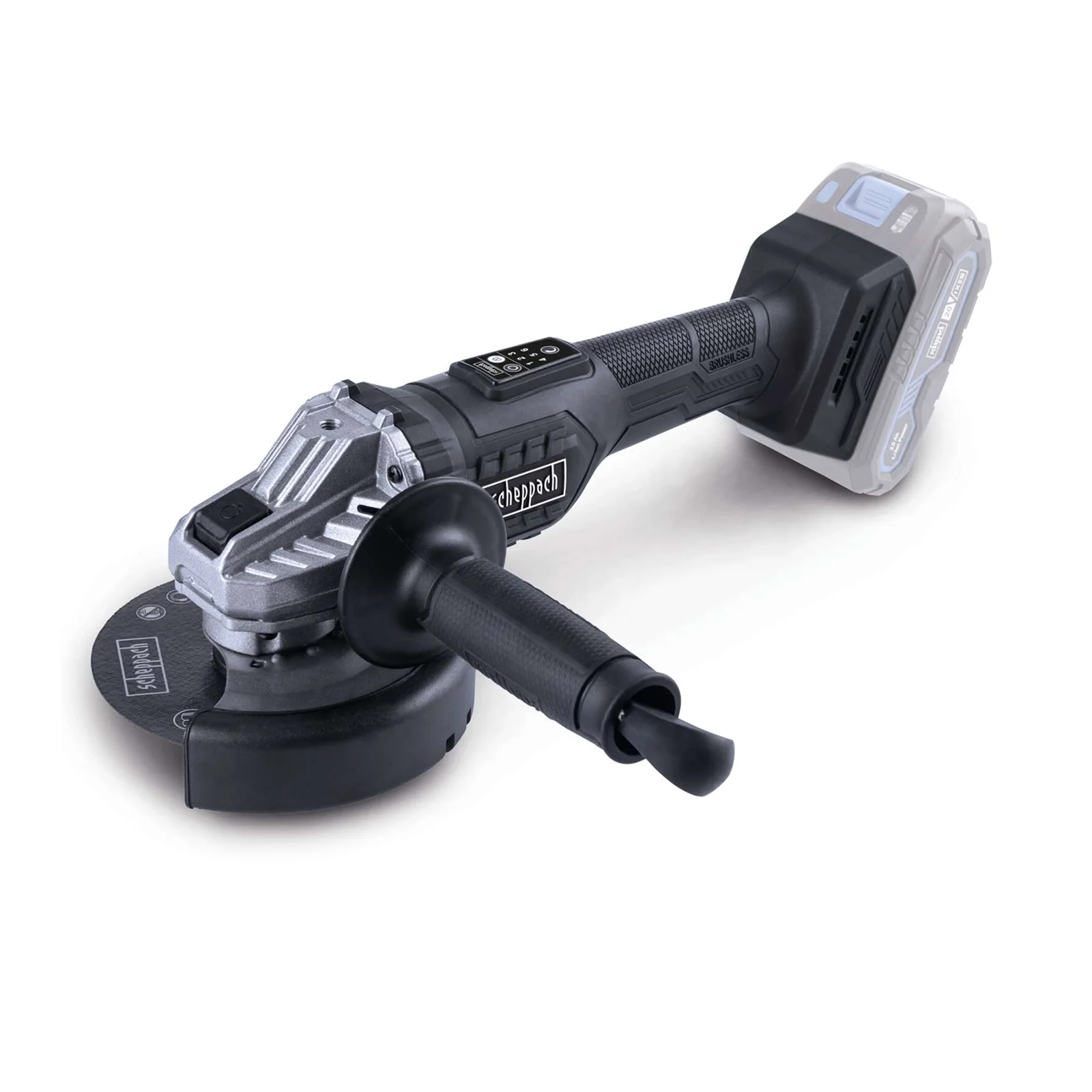 Scheppach aku ugaona kutna brusilica Brushless IXES BC WS125BE X Solo Scheppach aku ugaona kutna brusilica Brushless IXES BC-AG125-X - Solo (Kopiraj)