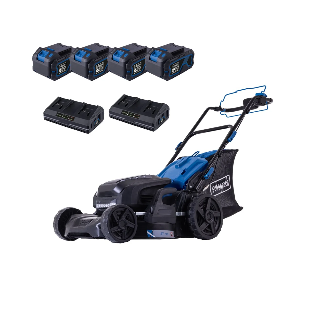 BC MP470 X Scheppach aku kosačica kosilica Brushless IXES BC-MP220-X - Solo (Kopiraj)