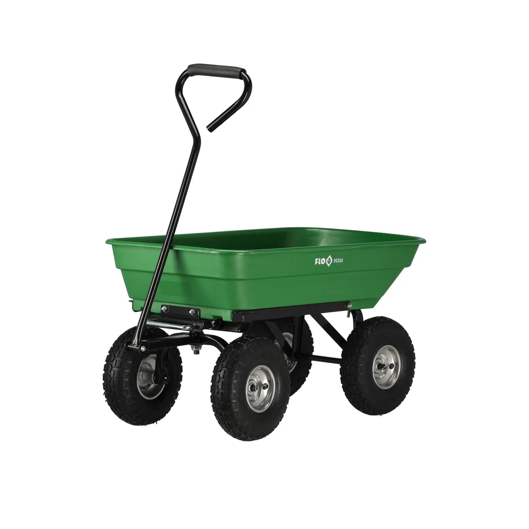 Flo vrtna kolica na četiri točka sa kipanjem 55L 150kg 90204 4 Flo vrtna kolica na četiri točka sa ogradom 200L 300kg 90200 (Kopiraj)
