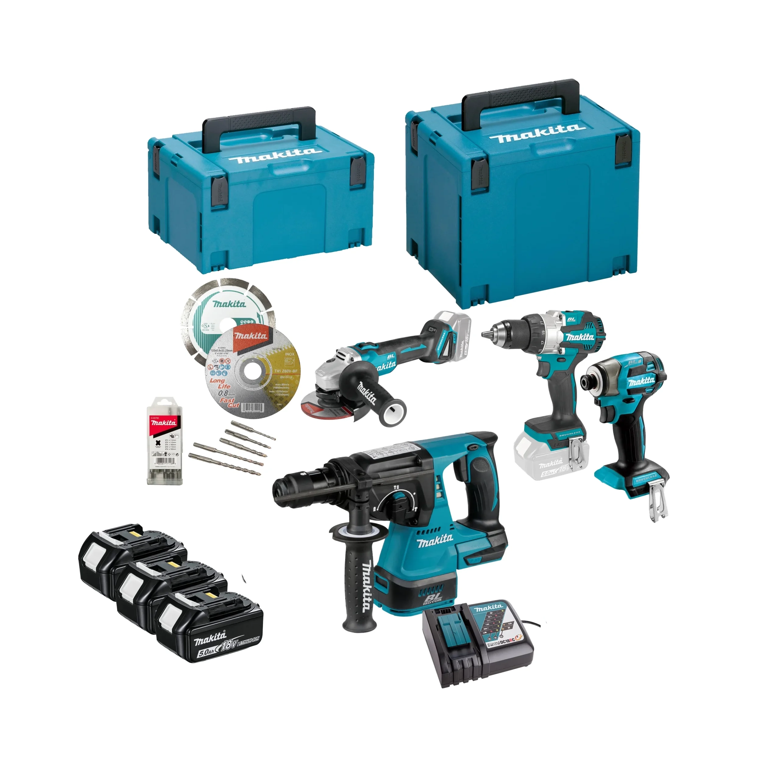Makita aku set DLXSET2025 92 Makita aku set DLXSET2025-9